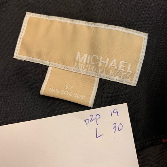 2X 🏆HP. Michael Michael Kors Trench Coat - Picture 12 of 13